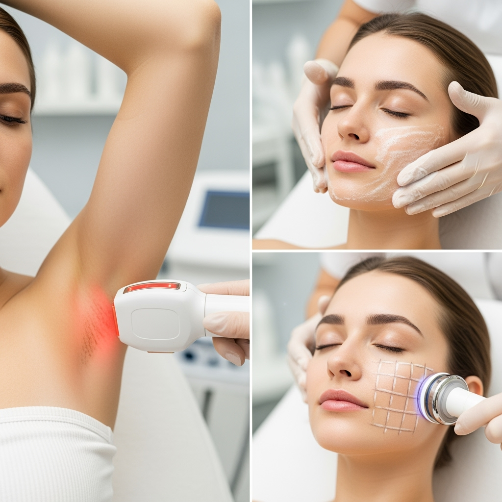 beauty laser skin care laser laser treatments laser skin treatment 激光脫毛 激光755 co2 laser pico 皮秒 inmode hifu 微針美容 peel 換膚 激光療程 減肥 輪廓緊緻提升 拉皮 鬆弛下垂 輪廓 皮膚緊緻